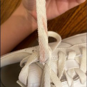 one flaw on the lace which is just from track